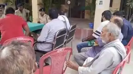 मांझी: बकरीद को लेकर मांझी थाना परिसर में शांति समिति की बैठक हुई