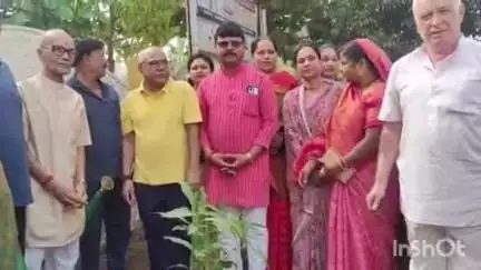 बैतूल नगर: विश्व पर्यावरण दिवस पर जेएच कॉलेज के सामने हुआ पौधारोपण, विधायक भी हुए शामिल