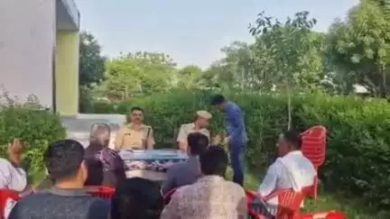 मसूदा: मसूदा पुलिस थाना परिसर में सज्जन सिंह शेखावत की अध्यक्षता में शांति समिति की बैठक आयोजित की गई