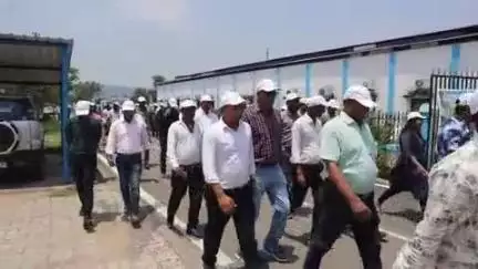 बरकागाँव: बड़कागांव एनटीपीसी में 'बीट प्लास्टिक पॉल्यूशन' थीम पर विश्व पर्यावरण दिवस मनाया गया