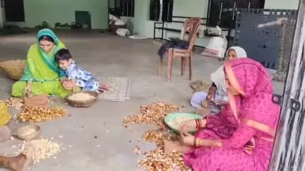 अलीराजपुर: ग्राम डोबलाझेरी में सांसद अनिता चौहान ने परिवार संग निकाली महुए की डोली, कहा- संस्कृति की जड़ें हैं गांवों में
