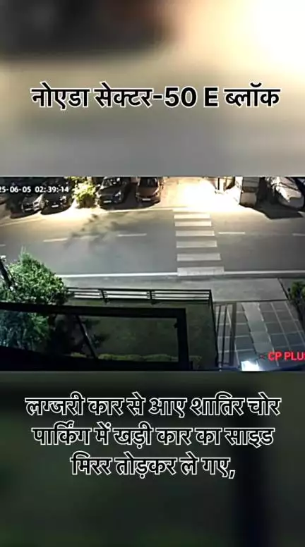 #नोएडा #सेक्टर-50 E ब्लॉकवारदात CCTV में कैद #barabanki