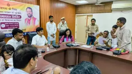 रेवाड़ी: समाधान शिविर: रेवाड़ी डीसी ने कहा, हर शिकायत का प्राथमिकता से हो रहा है निदान