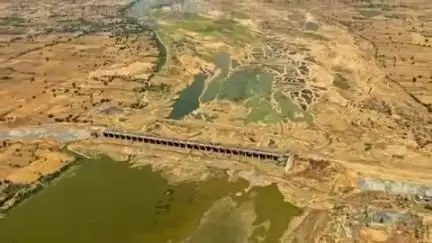 टोंक: मुख्यमंत्री भजनलाल शर्मा ने ईसरदा डैम का हवाई निरीक्षण किया, प्रगति की समीक्षा