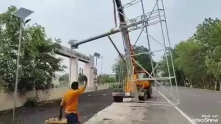 देवीपुर: राष्ट्रपति के आगमन को लेकर जिला प्रशासन ने तेज़ी से तैयारी की