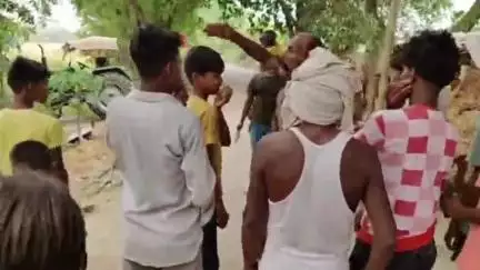 आंदर: नहुनी गांव में तेंदुए की सूचना पर वन विभाग की टीम ने की जांच