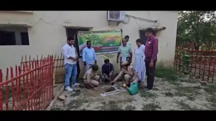 आंदर: आंदर सामुदायिक स्वास्थ्य केंद्र में विश्व पर्यावरण दिवस पर हुआ पौधरोपण