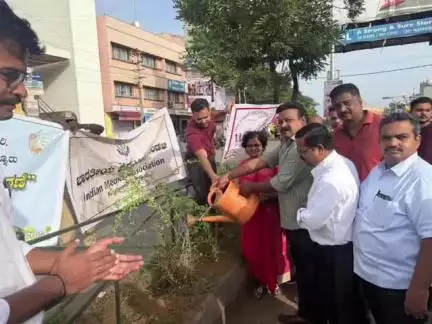 ರಾಣೇಬೆನ್ನೂರು: ಪರಿಸರ ರಕ್ಷಣೆ ನಮ್ಮೆಲ್ಲರ ಹೊಣೆ ನಗರದಲ್ಲಿ ಶಾಸಕ ಪ್ರಕಾಶ ಕೋಳಿವಾಡ್