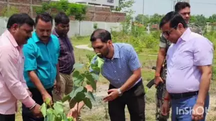 गढ़वा: विश्व पर्यावरण दिवस पर गढ़वा समाहरणालय परिसर में पौधारोपण, डीसी और डीडीसी ने दिया पर्यावरण संरक्षण का संदेश