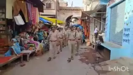 अजीतमल: एसपी ने उपद्रवियों को दी सख्त हिदायत, अधीनस्थों को निर्देश दिए- गड़बड़ी करने वालों पर की जाएगी कार्रवाई