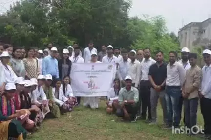 राजनांदगांव: उद्यानिकी महाविद्यालय राजनांदगांव में विश्व पर्यावरण दिवस के अवसर पर वृक्षारोपण किया गया