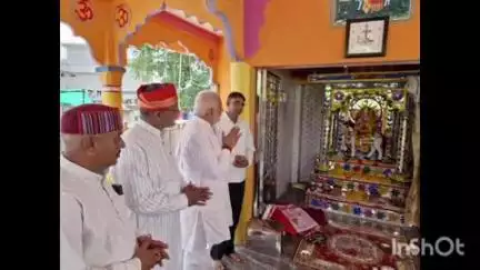 नरसिंहगढ़: कंडारा कोठरी में भगवान देवनारायण की प्राण प्रतिष्ठा का आयोजन