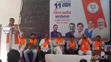 धरमपुरी: धार जिले के मनावर में ‘संकल्प सिद्धि तक’ कार्यशाला सम्पन्न, मोदी सरकार की 11 वर्षों की उपलब्धियों पर संवाद