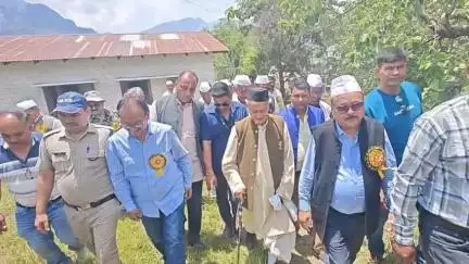 कांडा: जोहार सांस्कृतिक एवं वैलफेयर सोसाइटी के तत्वावधान में कनौली में गेल पात्र महोत्सव आयोजित, पूर्व सीएम कोश्यारी रहे मौजूद