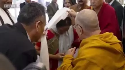 धर्मशाला: तिब्बती धर्मगुरु दलाई लामा से मिलने और उनका आशीर्वाद लेने मैक्लोडगंज पहुंचा भारतीय सांसदों का ग्रुप