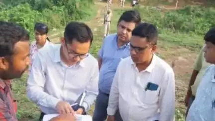 উদয়পুর: বন্দুয়ায় 97.70 কোটি টাকা ব্যয়ে তৈরি হতে যাচ্ছে সতীর একান্ন পীঠ, এলাকা পরিদর্শন করেন জেলাশাসক সহ অন্যরা