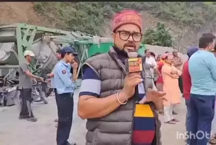 रुद्रप्रयाग: रेलपथ निर्माण कंपनी और सुमेरपुर के ग्रामीण आमने-सामने, चार घंटे तक थमी रही मशीनरी, 9 जून को करेंगे तालाबंदी