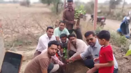 राजाखेड़ा: राजाखेड़ा में मनाया गया विश्व पर्यावरण दिवस