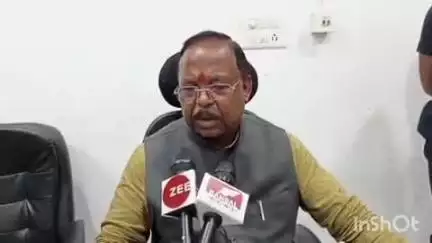बलरामपुर: कांग्रेस की संविधान बचाओ रैली पर कृषि मंत्री राम विचार नेताम ने बलरामपुर में कसा तंज