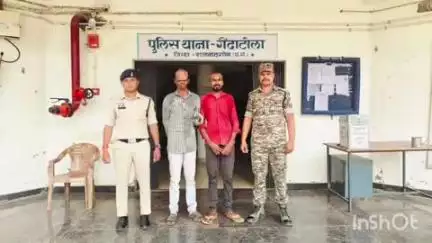 राजनांदगांव: गैंदाटोला थाना पुलिस ने अवैध शराब परिवहन करते हुए दो आरोपियों पर की कार्रवाई
