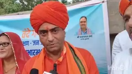 पोकरण: सालम सागर सरोवर पर विधायक महंत प्रताप पुरी ने की प्रेस वार्ता, आमजन को जल, पर्यावरण और तालाबों के संरक्षण का दिया संदेश