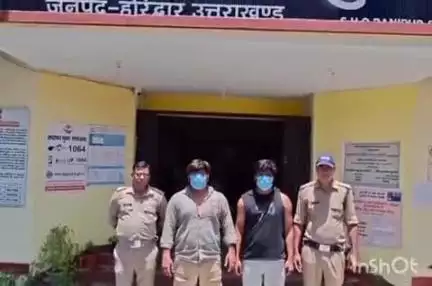 हरिद्वार: शिवलोक कॉलोनी में आपस में झगड़ रहे 2 लोगों को रानीपुर कोतवाली पुलिस ने किया गिरफ्तार