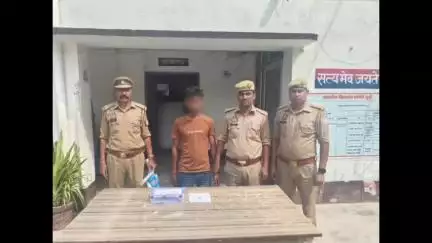 अमेठी: अमेठी कोतवाली में युवक को तमंचा और कारतूस के साथ किया गया गिरफ्तार