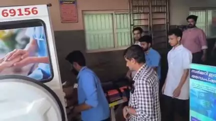 സുൽത്താൻബത്തേരി: ബീനാച്ചിയിൽ ഉണ്ടായ വാഹനാപകടത്തിൽ മൂന്ന് പേർക്ക് പരിക്ക്