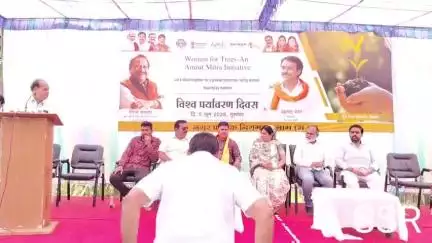 रतलाम नगर: विश्व पर्यावरण दिवस पर नगर निगम ने अमृत सागर उद्यान में पौधा रोपण कार्यक्रम आयोजित किया