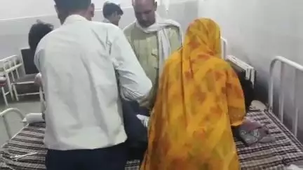 भांडेर: ग्राम बिछरेंटा के पास अज्ञात बाइक चालक ने मारी टक्कर, 2 लोग घायल, भांडेर अस्पताल में इलाज जारी
