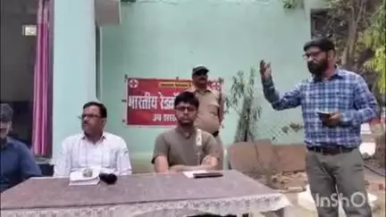 विश्व पर्यावरण दिवस पर रेड क्रॉस सोसाइटी में पौधे लगाए गए, एसडीएम के सामने सभी ने देखभाल की शपथ ली