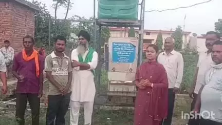 गदरपुर: गदरपुर में 24 घंटे में सही हुआ सेठ वाला मंदिर पर बंद पड़ा वाटर कूलर, ग्रामीणों में खुशी का माहौल