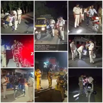 कटिहार जिलान्तर्गत आमजनों की सुरक्षा एवं अपराध नियंत्रण हेतु पूरे जिले में विशेष वाहन चेकिंग/रोको टोको अभियान जारी......