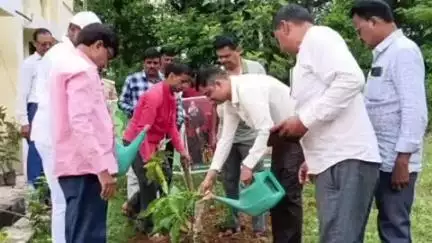 सारठ: विश्व पर्यावरण दिवस व नमामि गंगे पर सारठ में बीडीओ ने MLA प्रतिनिधि व अधिकारियों के साथ चलाया वृक्षारोपण व सफाई अभियान