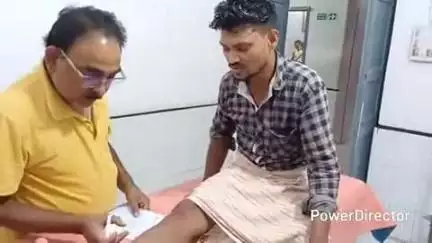 कटोरिया: लोहटनियां के पास सड़क हादसे में बाइक सवार एक युवक जख्मी