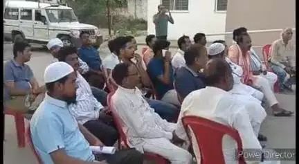गोहद: बकरीद त्योहार की तैयारी को लेकर गोहद अनुभाग के थाना परिसरों में शांति समिति की बैठक आयोजित