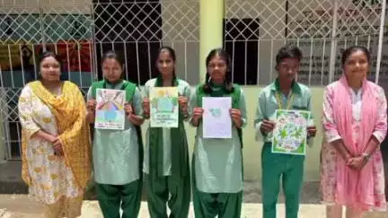 रायडीह: विश्व पर्यावरण दिवस पर रायडीह के स्कूलों में पौधारोपण, प्रभात फेरी निकाली गई