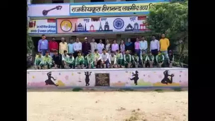 पाटन: हीरालाल लक्ष्मी प्लस टू उच्च विद्यालय के शिक्षकों द्वारा वृक्षारोपण