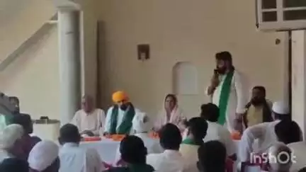 हापुड़: भारतीय किसान यूनियन की लोकहित की जनसंवाद यात्रा गांव सुदना, गोहरा, मुदाफरा होते हुए गांव मतनोरा पहुंची