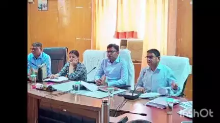 राजसमंद: जिला प्रभारी सचिव भगवती प्रसाद कलाल की अध्यक्षता में बजट घोषणाओं और फ़्लैगशिप योजनाओं की समीक्षा बैठक आयोजित