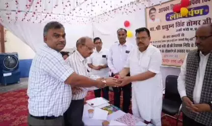 ग्वालियर गिर्द: ऊर्जा मंत्री किला गेट स्थित सरस्वती शिशु मंदिर में वृक्षारोपण कार्यक्रम में पहुंचे
