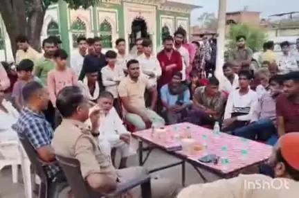 हरिद्वार: बकरीद को लेकर सिडकुल में पुलिस ने स्थानीय लोगों के साथ की बैठक