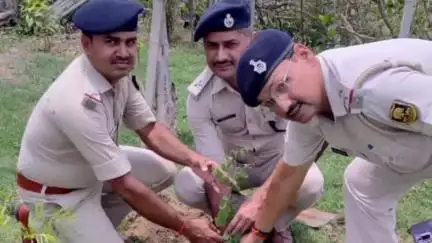 डोभी: विश्व पर्यावरण दिवस पर डोभी में छायादार वृक्ष लगाए गए, वाटर एटीएम का उद्घाटन हुआ