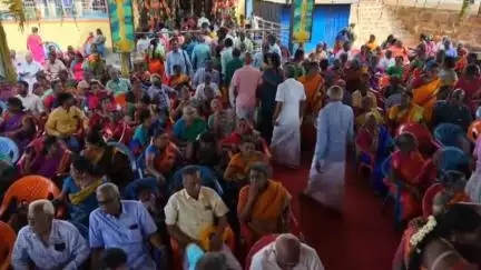 திருப்பத்தூர்: இளங்குடியில் 24 வருடங்களுக்கு பிறகு நடைபெற்ற கும்பாபிஷேக விழா திரளான பக்தர்கள் பங்கேற்பு