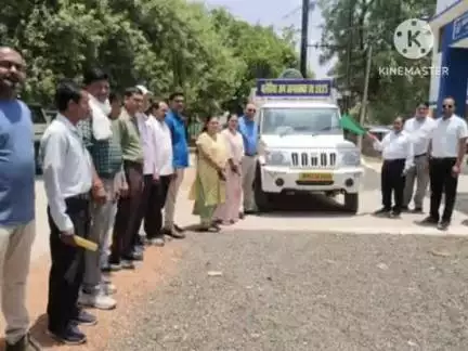 बांधवगढ़: उमरिया: मलेरिया रथ को हरी झंडी दिखाकर किया रवाना, लोगों को करेगा जागरूक