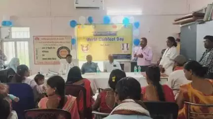 मंडला: जिला अस्पताल में आयोजित शिविर में 15 बच्चों का हुआ उपचार