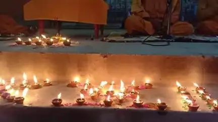 महागामा: गायत्री शक्तिपीठ महागामा द्वारा गंगा दशहरा पर दीप यज्ञ का भव्य आयोजन