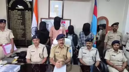 कांके: रांची: रातु थाना क्षेत्र में पत्थर से कुचलकर हत्या करने के मामले में चार आरोपी गिरफ्तार