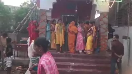 अगिआंव: धर्मपुरा में मां भद्र काली की प्राण प्रतिष्ठा विधिवत संपन्न, श्रद्धालु भक्ति में झूमे