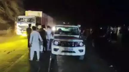 श्रीविजयनगर के 13GB के पास स्टेट हाईवे 94 पर दर्दनाक सड़क हादसा, टेंपो ट्रक की चपेट में आने से एक की मौत